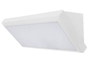 גוף תאורה צמוד קיר CCT לבן TRIANGLE 45W מבית LUMITEC