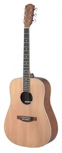 גיטרה אקוסטית dreadnought עם חלק עליון Solid spr מבית James Neligan