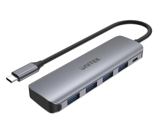  מפצל USB-C לUSB עם טעינה VH1107A