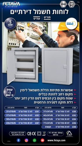 לוח דירתי 24 מודול תה