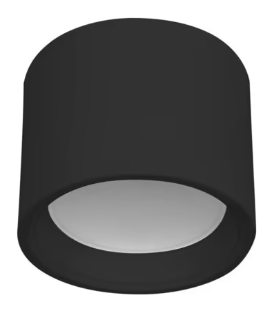 גוף תאורה צלינדר CCT שחור 15W מבית LIPER