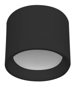 גוף תאורה צלינדר CCT שחור 15W מבית LIPER