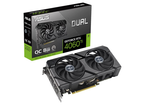 כרטיס מסך Asus Dual RTX 4060 Ti EVO OC Edition 8GB GDDR6