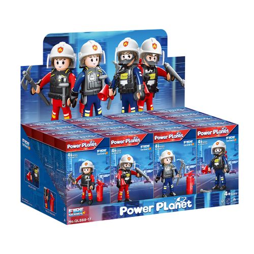כבאים לבחירה מתוך 4 דמויות POWER PLANET