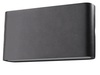 מנורת קיר 24W UP/DOWN IP65 CCT שחור מבית LUMITEC