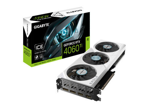 כרטיס מסך Gigabyte RTX 4060 Ti EAGLE OC ICE 8G