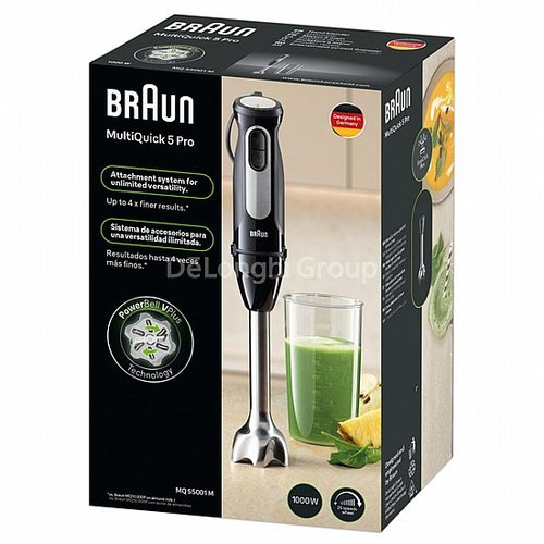  בלנדר מוט 1000W עוצמתי Braun דגם MQ55001MBK | יבואן רשמי