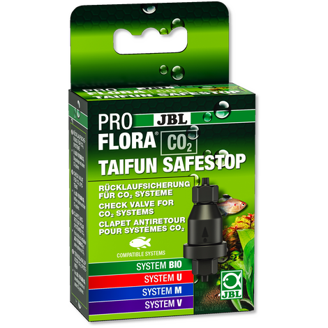 שסתום אל חוזר למערכות JBL PROFLORA CO2 TAIFUN SAFESTOP-co2