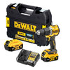 מקדחה רוטטת נטענת DeWALT DCD100 18V כולל 2 סוללות 5AH + מטען מהיר + מזוודה קשיחה DeWalt דיוולט