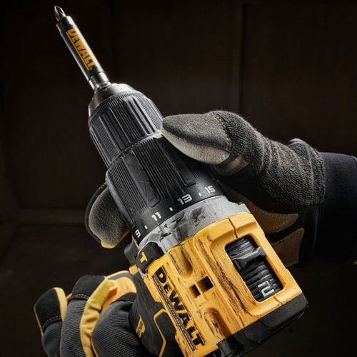 מקדחה רוטטת נטענת DeWALT DCD100 18V כולל 2 סוללות 5AH + מטען מהיר + מזוודה קשיחה DeWalt דיוולט
