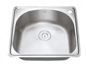 כיור בודד נירוסטה שוני מאמייה GD-6356 T XL 60 עליונה מידה 64X56