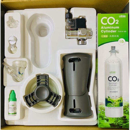 איסתא מערכת CO2 לאקווריום 1 ליטר -ISTA - PROFESSIONAL CO2 ALUMINUM CYLINDER SET 1L