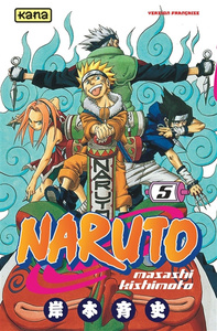 ספר מנגה Naruto - Tome 5
