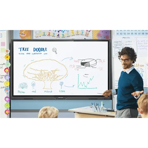 מסך מגע אינטראקטיבי 86 אינטש HIKVISON DSD5B86RB/C