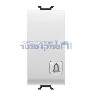 לחצן פעמון לבן ניתן להארה 1 מודול Gewiss Chorus 16AX