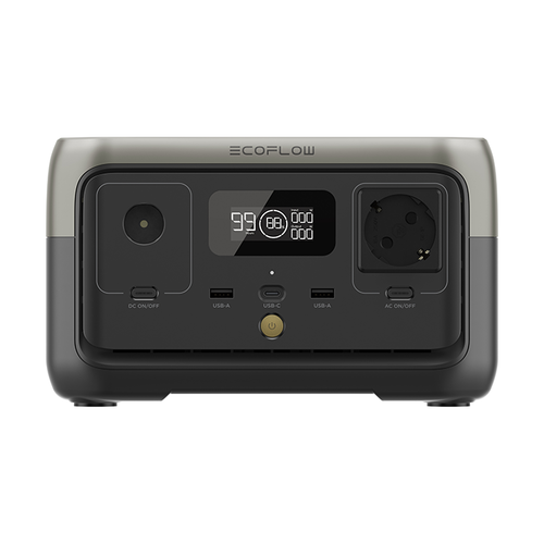 תחנת כח ניידת לקמפינג  ECOFLOW EFR600- 2 ריבר 2 - 3 שנים אחריות