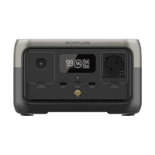 תחנת כח ניידת לקמפינג  ECOFLOW EFR600- 2 ריבר 2 - 3 שנים אחריות