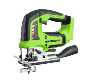 מסור אנכי נטען בראשלס 24V (גוף בלבד) GREENWORKS 99576-2