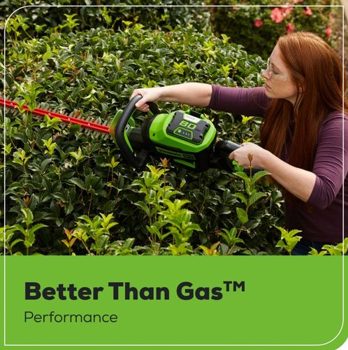 סוללת ליתיום GREENWORKS 80V PRO 5.0Ah דגם 99566 עם חיווי LED למצב טעינה, משקל 2.6 ק