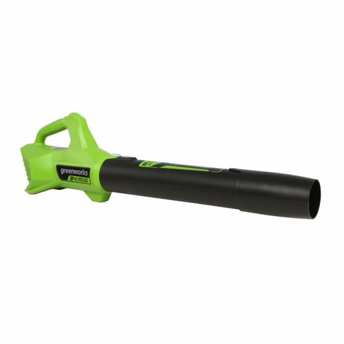 מפוח עלים GREENWORKS GEN2 24V דגם 99506-9 קומפקטי וקל משקל עם בקרת מהירות כפולה לשימוש ביתי
