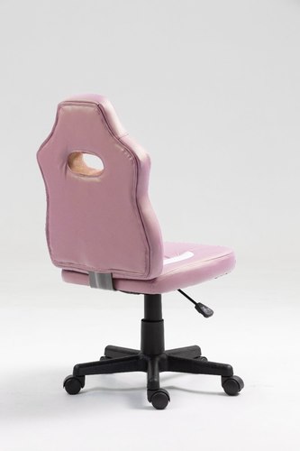 כיסא תלמיד ארגונומי לנוער בצבע ורוד ולבן | מקט LEVEL UP | S301-PW |