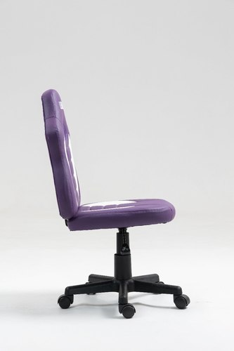 כיסא תלמיד ארגונומי לנוער בצבע סגול ולבן| מקט LEVEL UP | S301-PW |