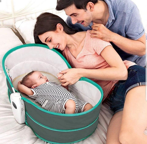 טרמפולינה ניידת לתינוק 5 ב-1 ניידת - אפור טורקיז Mastela 