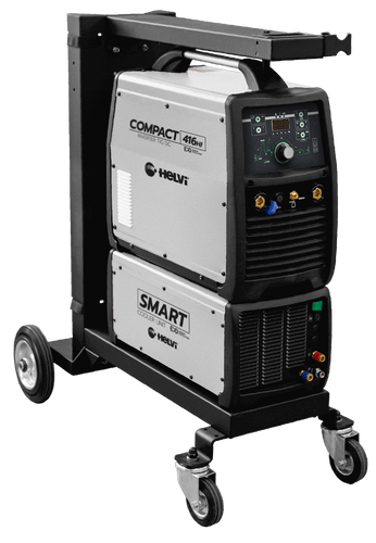 HELVI Compact 416HF - רתכת TIG אינוורטר 400A קירור מים+עגלה