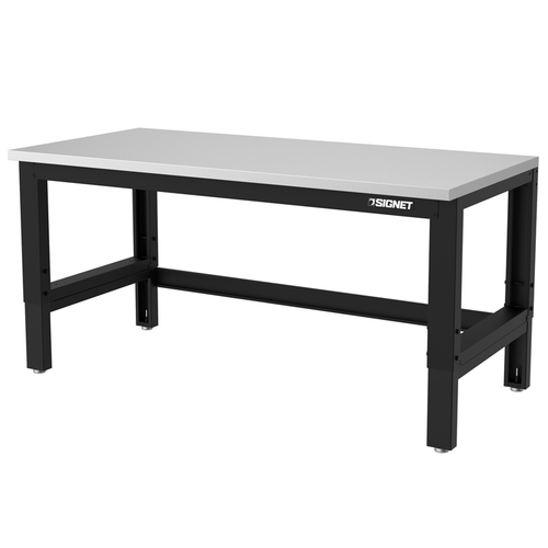 שולחן + משטח עבודה מנירוסטה 1550x725x759 מ