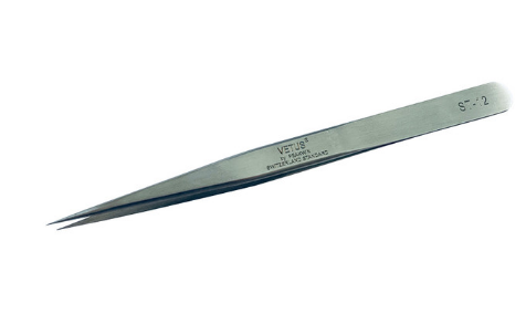 פינצטה ישרה איכותית VETUS ST-12 