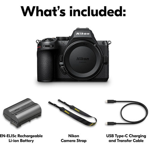 מצלמה Nikon Z5 II Body גוף בלבד