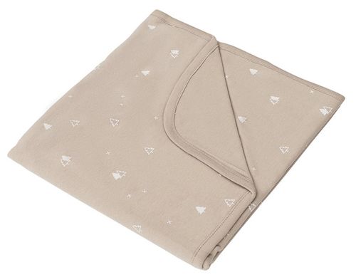 שמיכת תינוק אינטרלוק 100% כותנה לקיץ ועונות מעבר (120*80 ס