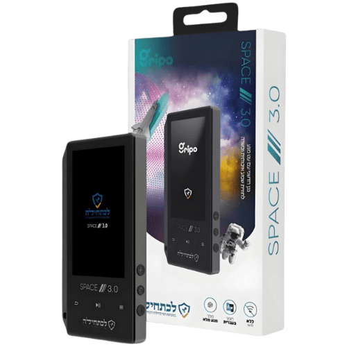 נגן MP3 גריפו ספייס כשר לכתחילה עם עט Gripo Space 3.0
