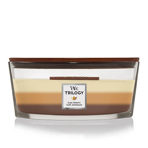 Trilogy Café Sweets נר ריחני אליפסה