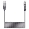 כבל טעינה 4 ב-1 מהיר במיוחד 60W/27W ספירלה תואם Type-C/iOS/Android כולל DATA