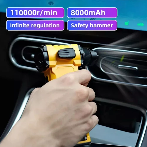 מיני מאוורר סילון טורבו ידני נייד מהירות 110,000PRM