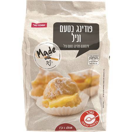 אינסטנט פודינג בטעם וניל 1 קילו