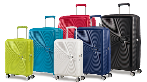 מזוודת עליה למטוס 20 אינץ AMERICAN TOURISTER SOUNDBOX   