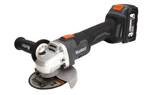 סט מברגת אימפקט 320N.m 18V + משחזת זוית 18 וולט BRUSHLESS +  זוג סוללות 5AH ומטען + מזוודה מקצועית 102705-001.2 Hunter
