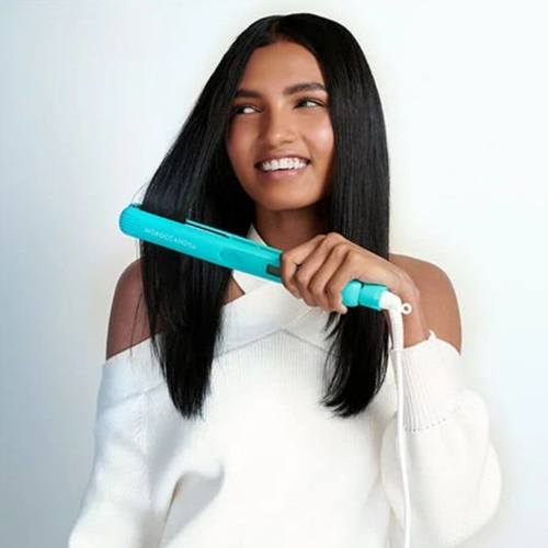 מחליק שיער טיטניום לברק מושלם MOROCCAN OIL שמן מרוקאי