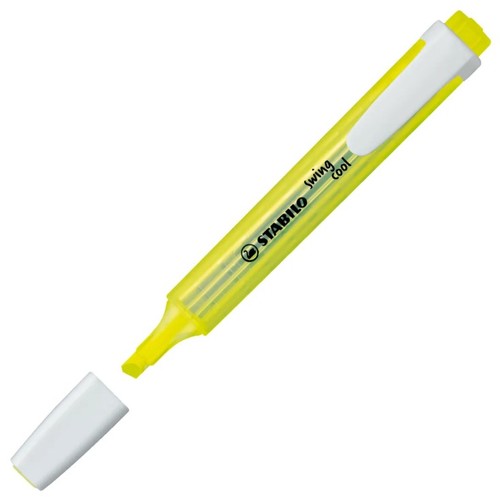 מהדורה מוגבלת! סט של 18 טושי הדגשה Stabilo SWING COOL זוהרים וגווני פסטל 