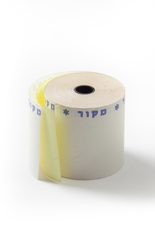  100 גלילים נייר כימי לקופה (העתק/מקור) 57/30