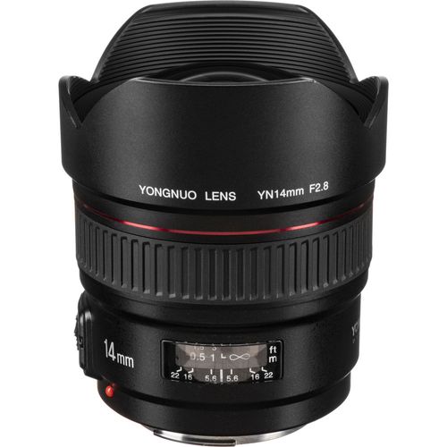 עדשה Yongnuo YN 14mm f/2.8 Lens for Canon EF