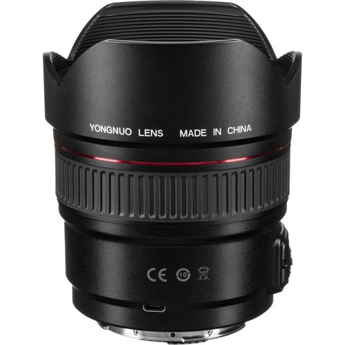 עדשה Yongnuo YN 14mm f/2.8 Lens for Canon EF