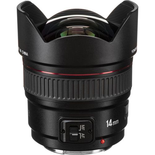 עדשה Yongnuo YN 14mm f/2.8 Lens for Canon EF