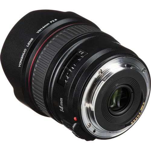 עדשה Yongnuo YN 14mm f/2.8 Lens for Canon EF