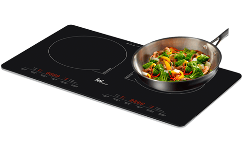 כיריים אינדוקציה שתי להבות על השיש Sol Slim SL-8822iברפאלי - refali.co.il