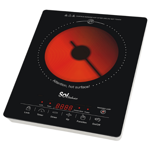 כירת בישול קרמית דיגיטלית Sol Slim SL-1155