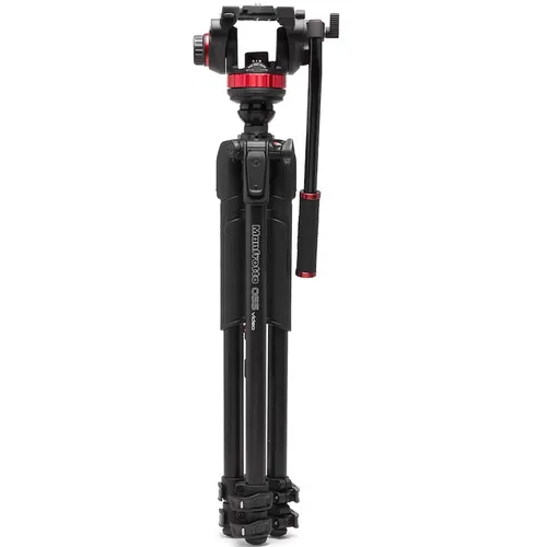 קיט חצובת וידאו Manfrotto ראש 502 ורגליים 055