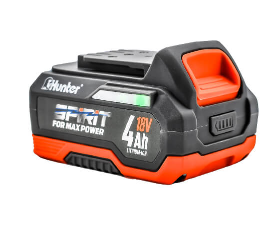 סוללה ספיריט 4Ah 18V דגם 102702-016 האנטר Hunter